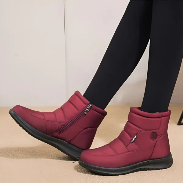 winter boots, waterproof boots, zip boots, ankle boots